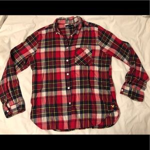 American Eagle Outfitters plaid long sleeve medium